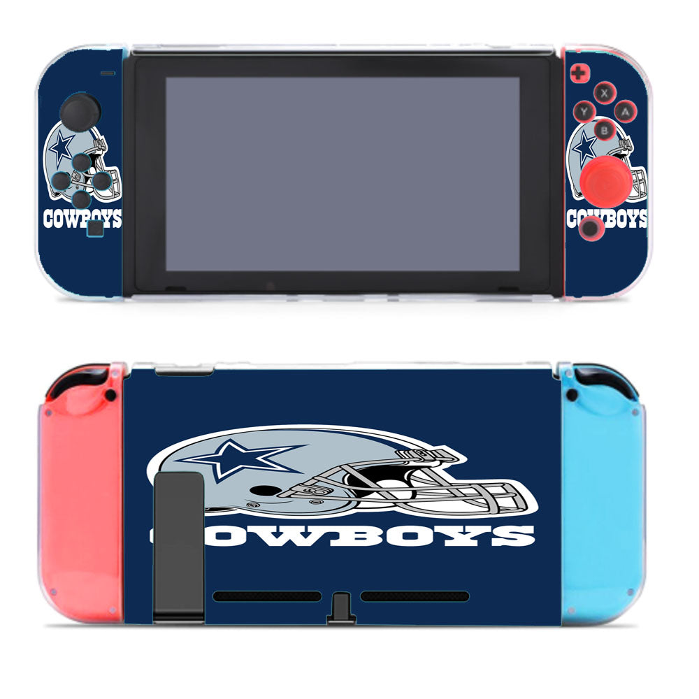 Dallas Cowboys Helmet Logo Nintendo Switch Cover Case