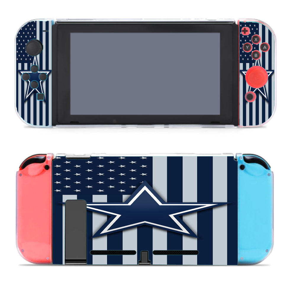 Dallas Cowboys Logo Flag Nintendo Switch Cover Case