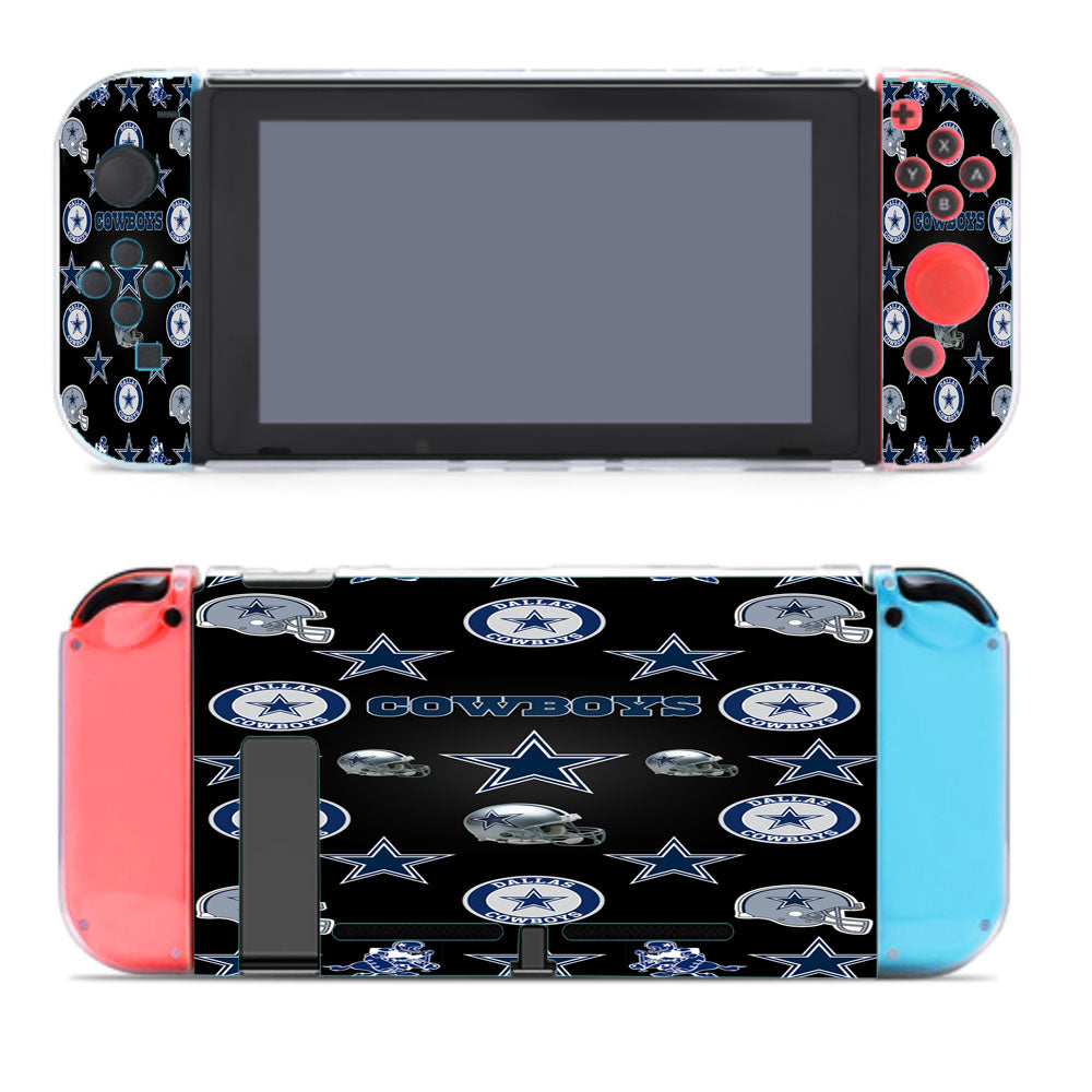 Dallas Cowboys Logo Pattern Nintendo Switch Cover Case