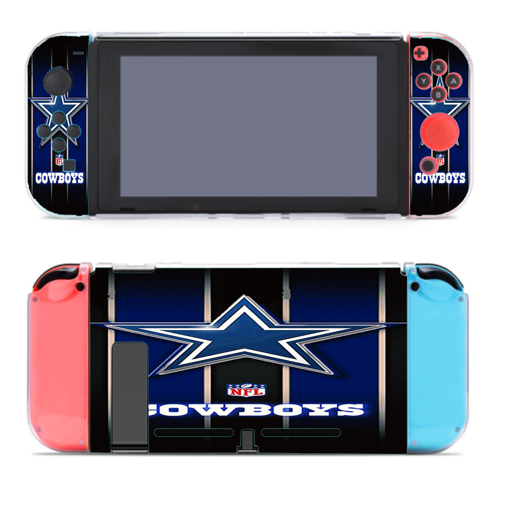 Dallas Cowboys Nfl Stripes New Nintendo Switch Cover Case