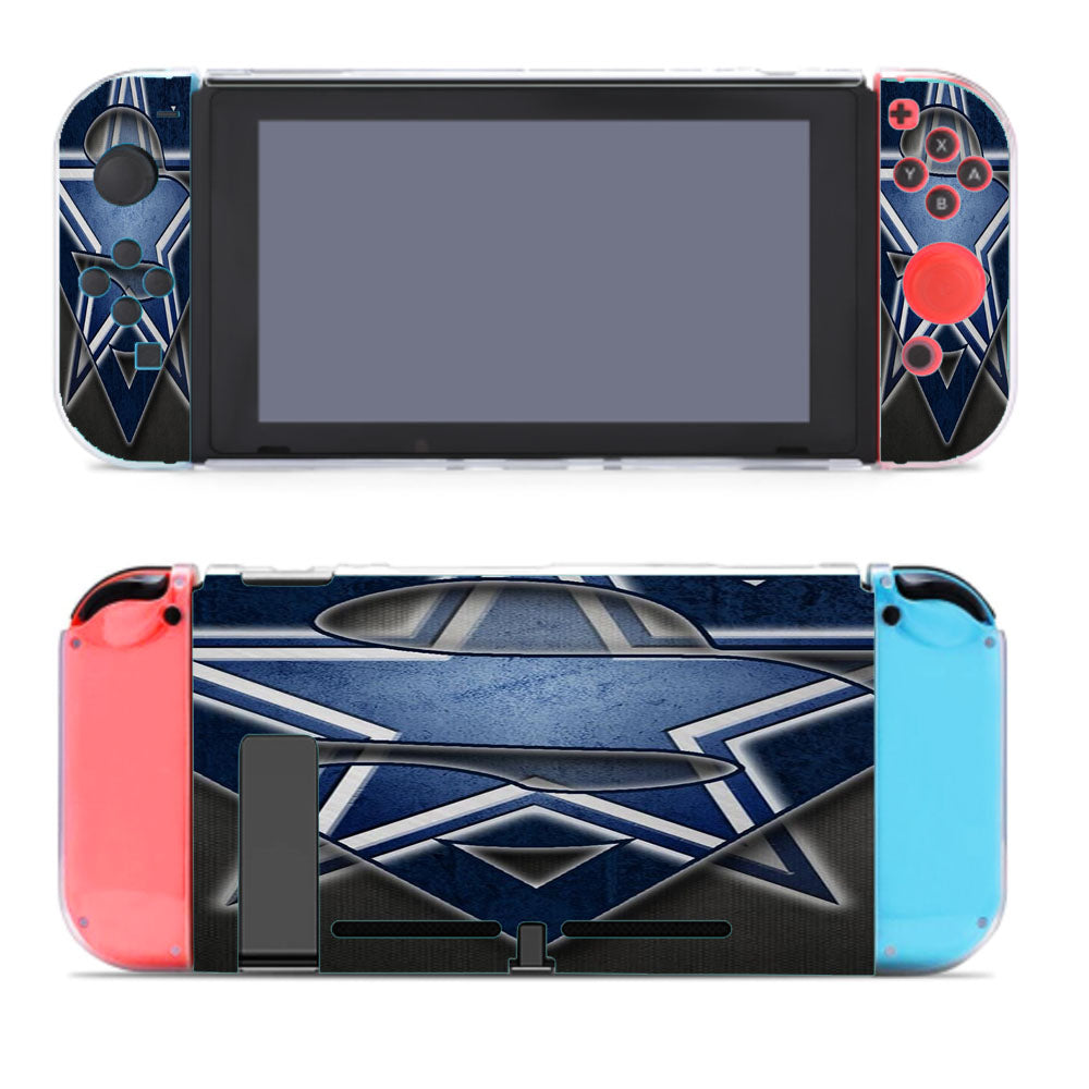 Dallas Cowboys Superman Logo Nintendo Switch Cover Case