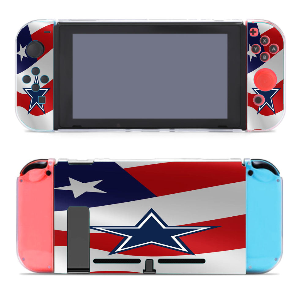 Dallas Cowboys X United State Flag Nintendo Switch Cover Case