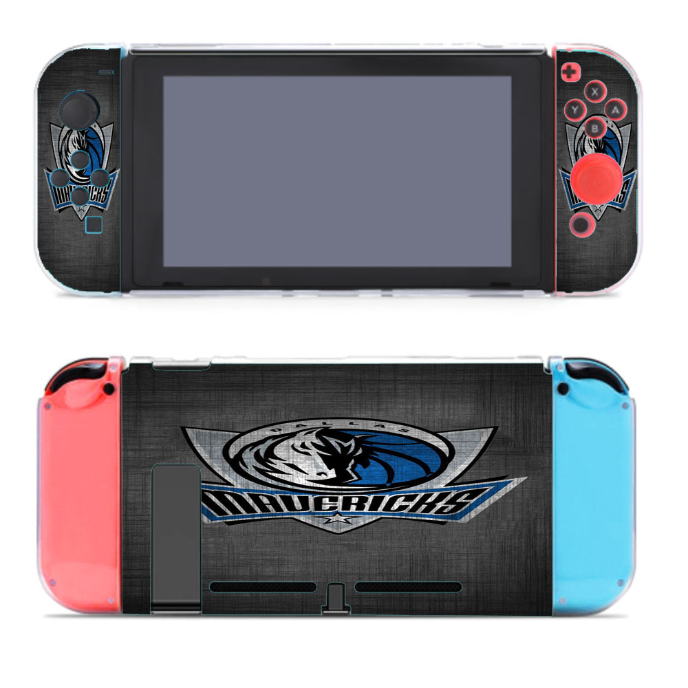 Dallas Mavericks Basketball Team Logo Nintendo Switch Cover Case