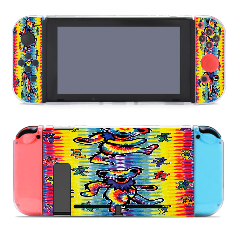 Dancing Bears Grateful Dead Colorfull Nintendo Switch Cover Case