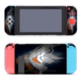 Denver Broncos Emblem And Silhouette Flag Nintendo Switch Cover Case