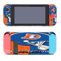 Denver Broncos Embossed Logos Helmet Nintendo Switch Cover Case