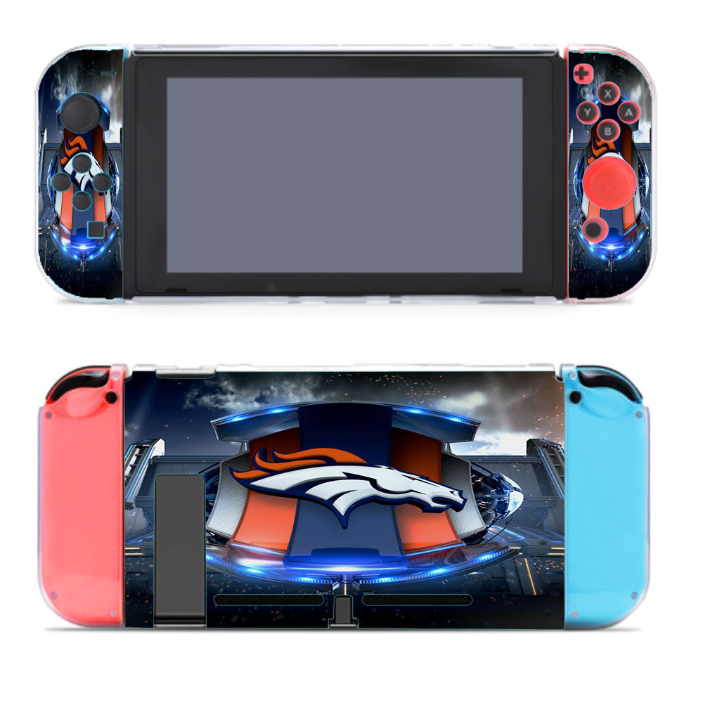 Denver Broncos Football Team Emblem Nintendo Switch Cover Case