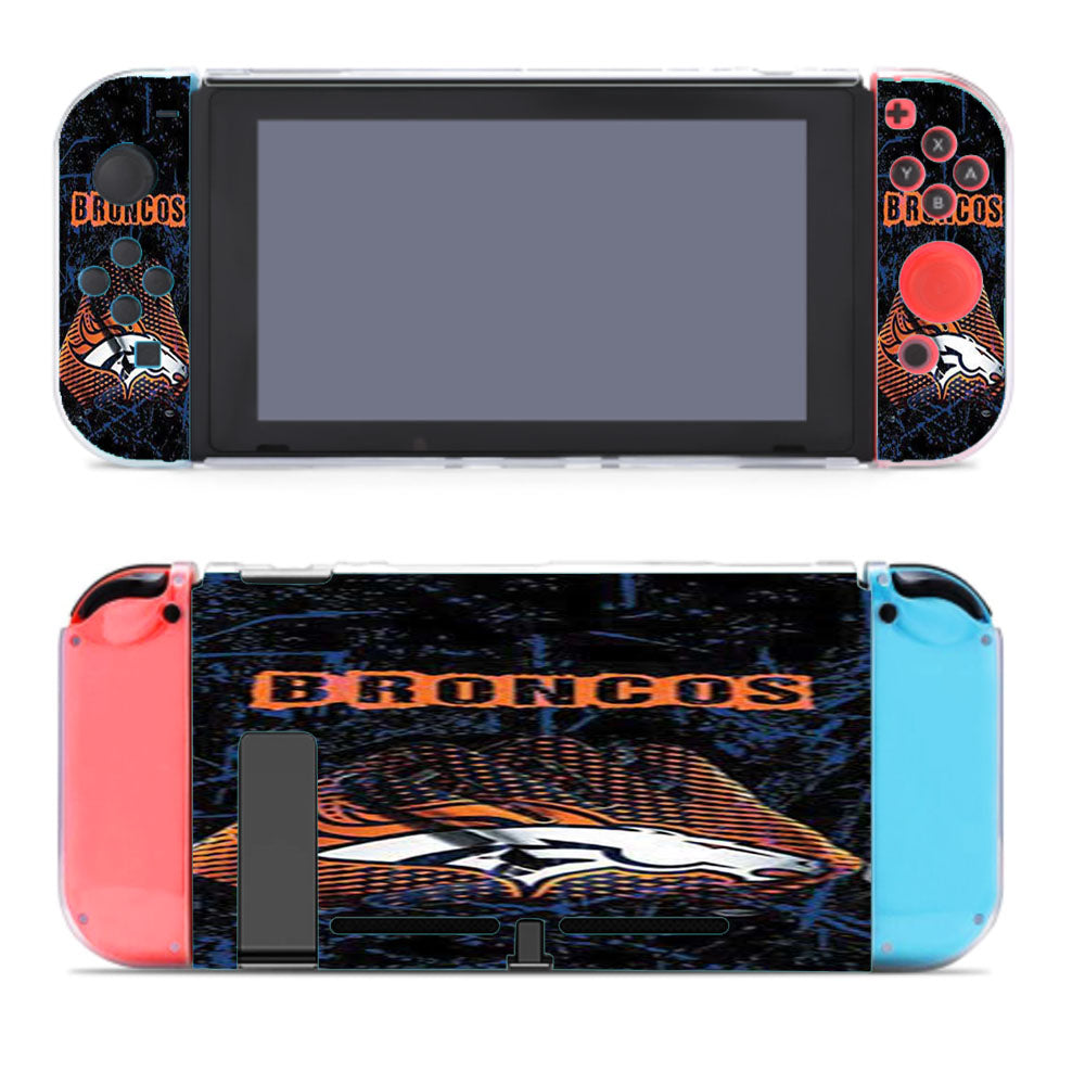 Denver Broncos Gloves Rough Nintendo Switch Cover Case