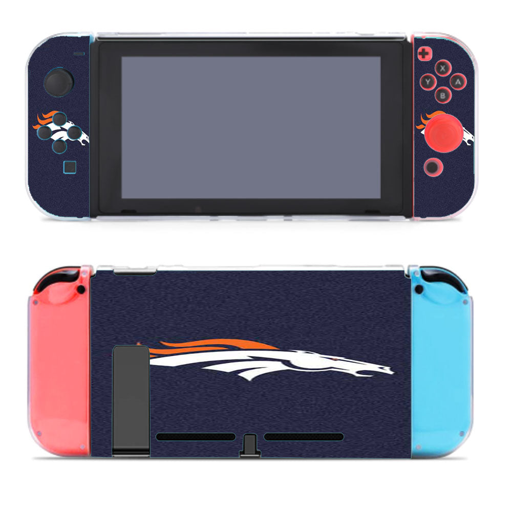 Denver Broncos Grainy Nintendo Switch Cover Case