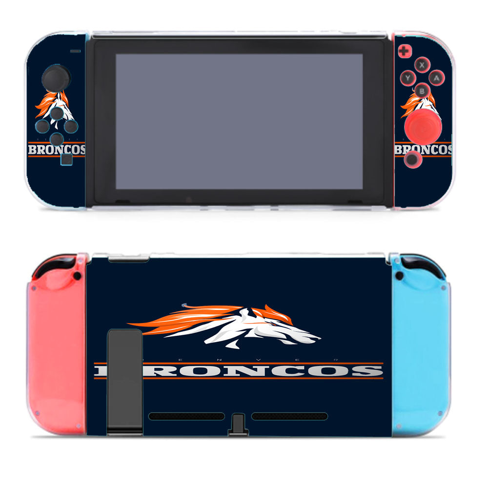 Denver Broncos Logo American Football Team Nintendo Switch Cover Case