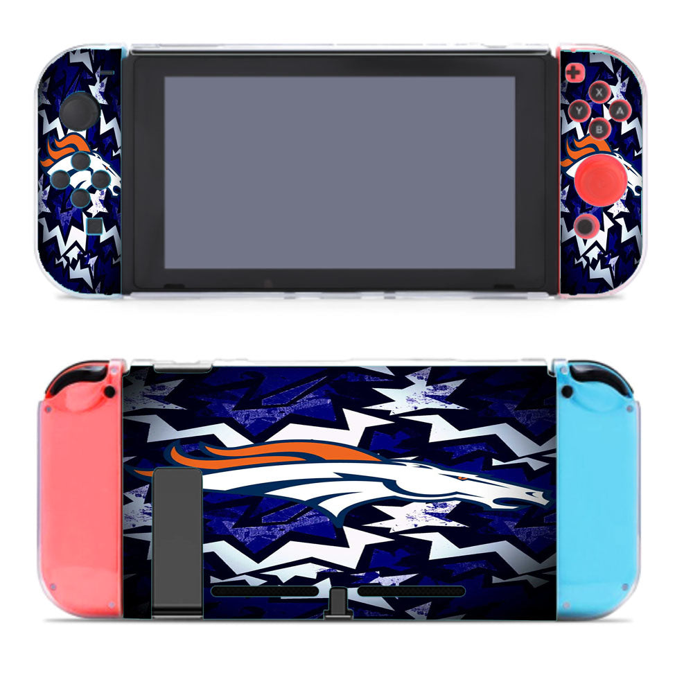 Denver Broncos Logo Computer Nintendo Switch Cover Case