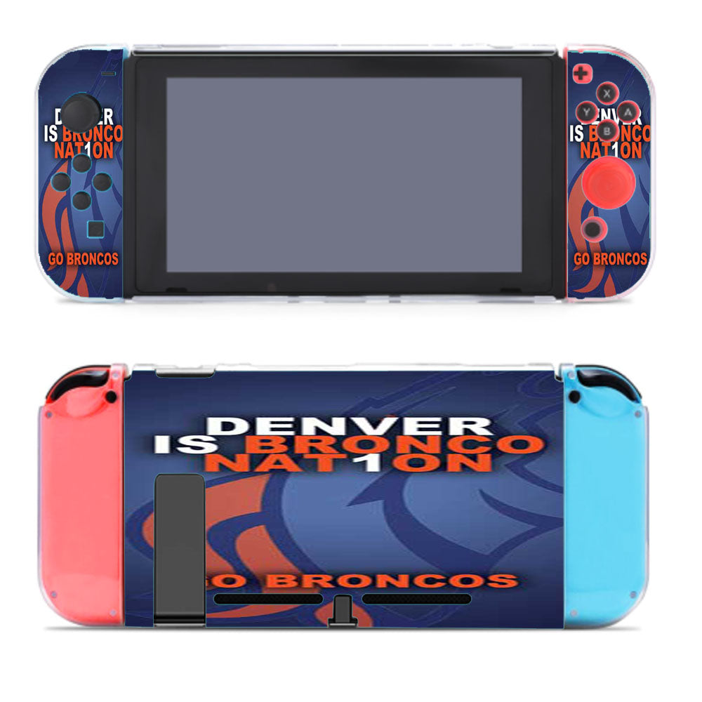 Denver Broncos Nat1On Nintendo Switch Cover Case