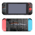 Denver Broncos Nfl Logo Dark Wood Wallpaper Nintendo Switch Cover Case