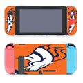 Denver Broncos Orange And Blue Nintendo Switch Cover Case