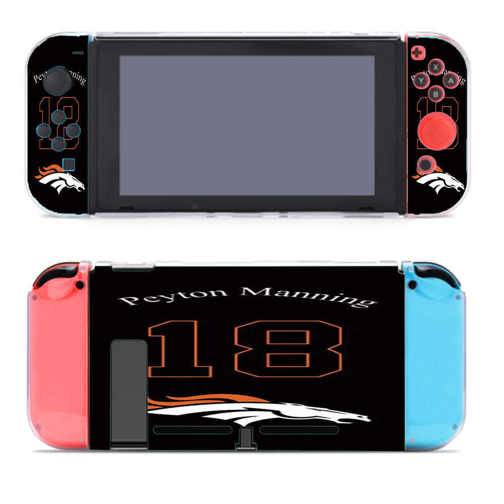 Denver Broncos P Manning Nintendo Switch Cover Case