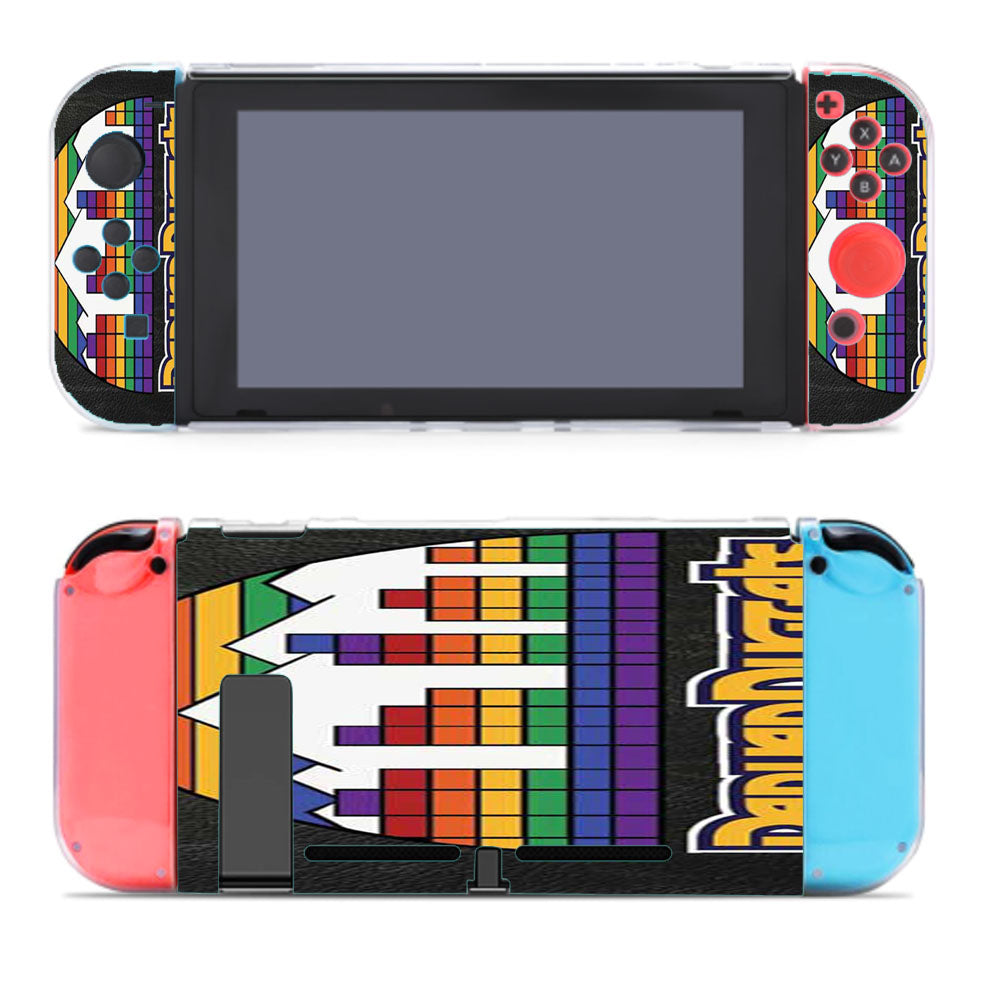 Denver Nuggets Logo Rainbow Effect Nintendo Switch Cover Case