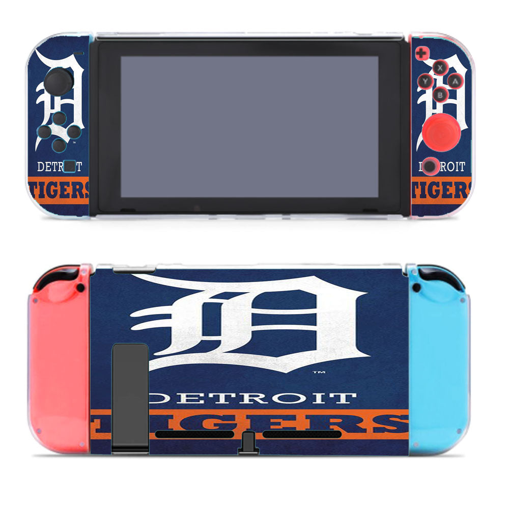 Detroid Tigers On Blue Nintendo Switch Cover Case