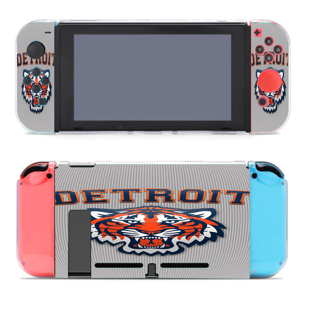 Detroid Tigers Texture Style Nintendo Switch Cover Case