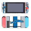 Detroit Lions Blue Football Logo Nintendo Switch Cover Case