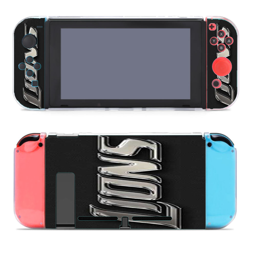 Detroit Lions Chrome Nintendo Switch Cover Case
