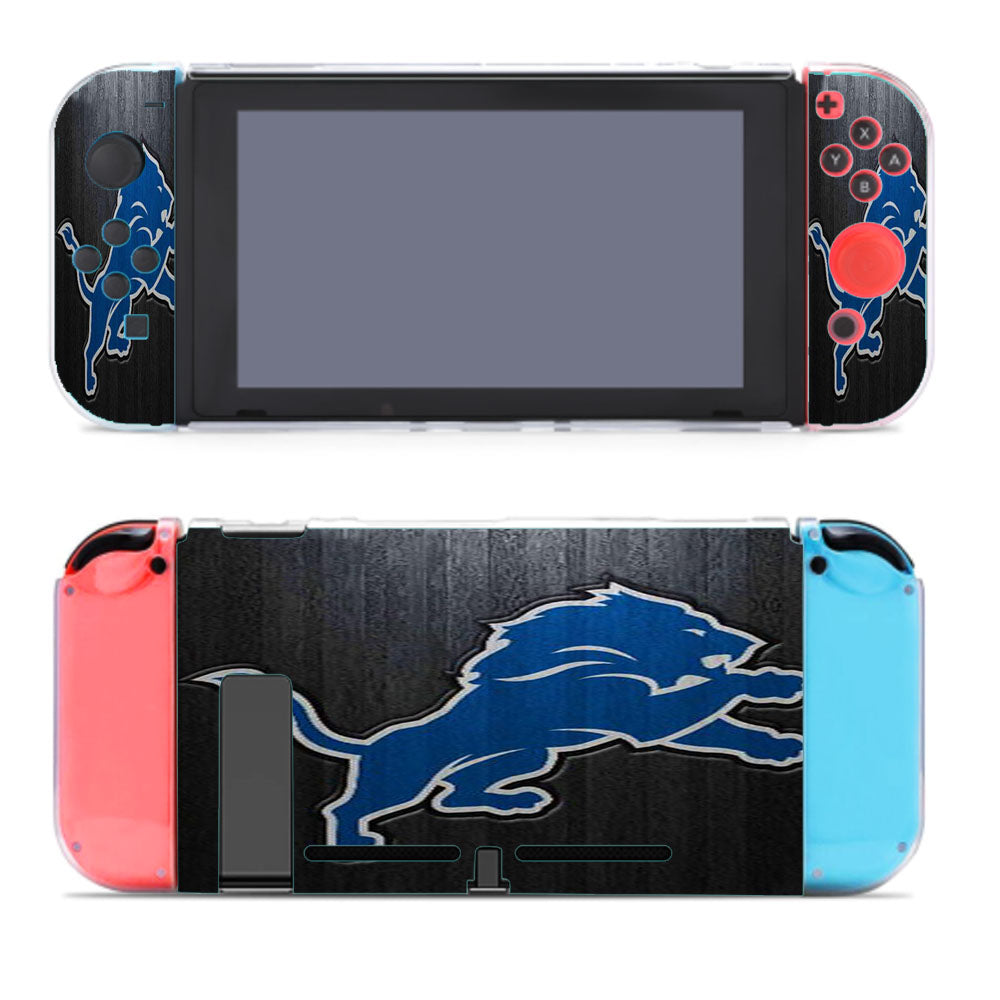 Detroit Lions Logo Nintendo Switch Cover Case