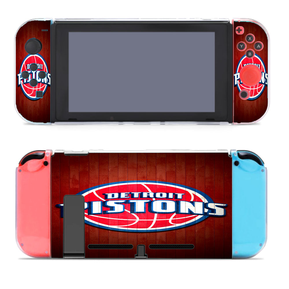 Detroit Pistons Hardwood Nintendo Switch Cover Case