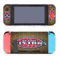 Detroit Pistons Nba Wood Logo Nintendo Switch Cover Case