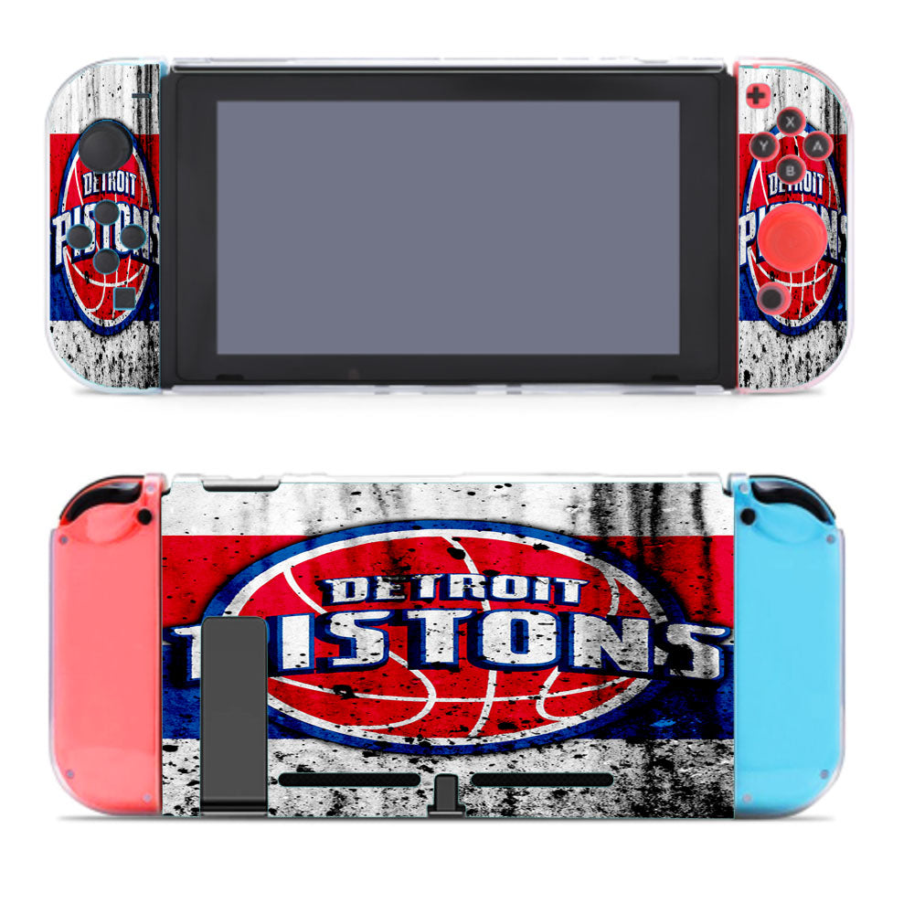 Detroit Pistons Team Logo Sports Nintendo Switch Cover Case
