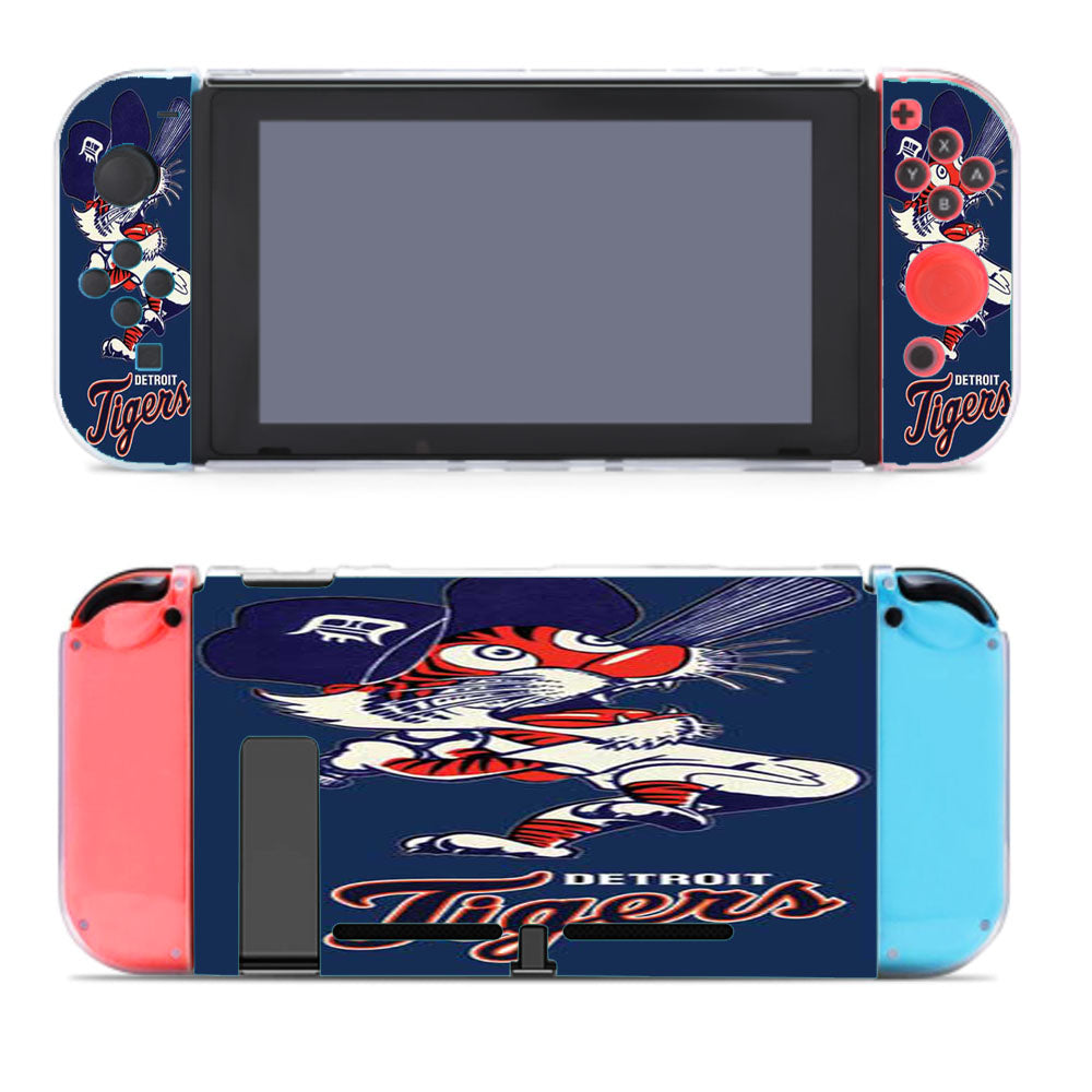 Detroit Tigers Cartoony Nintendo Switch Cover Case