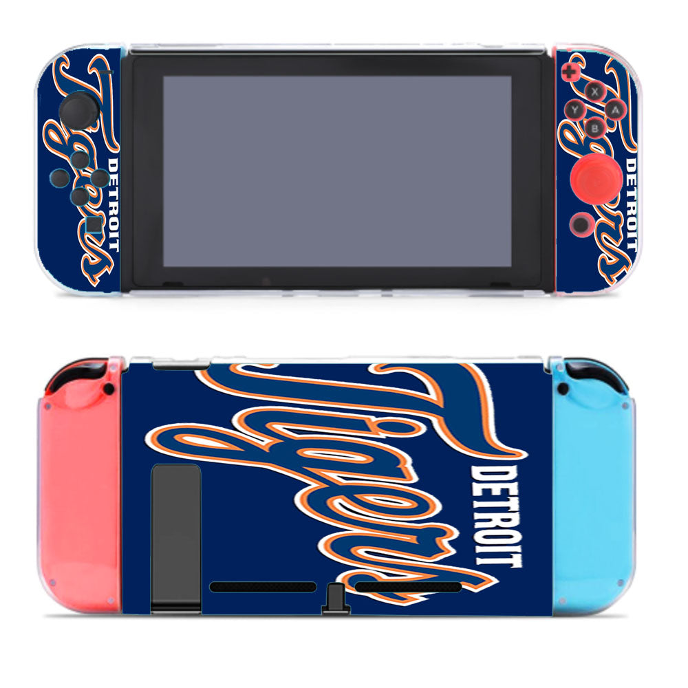 Detroit Tigers Font Nintendo Switch Cover Case