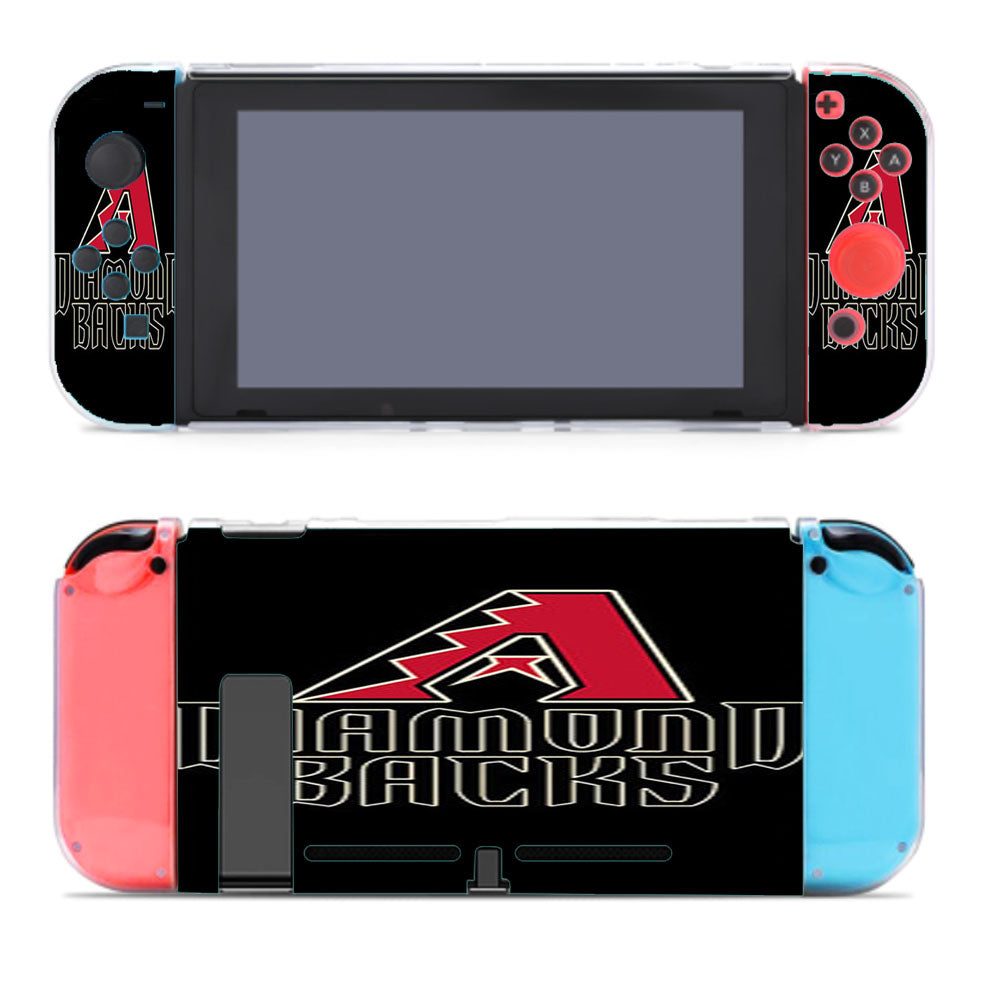 Diamond Backs Baseball Logo Black Nintendo Switch Cover Case