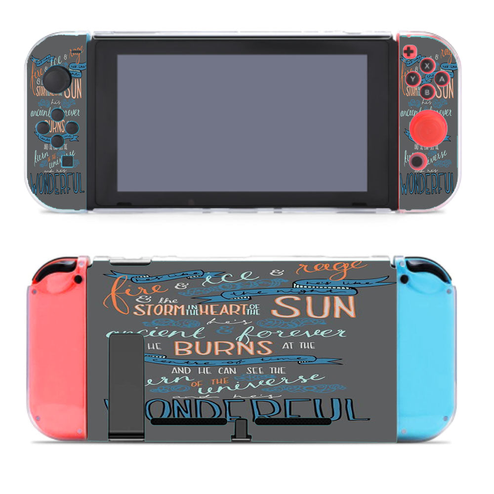 Dr Who Quotes Nintendo Switch Cover Case