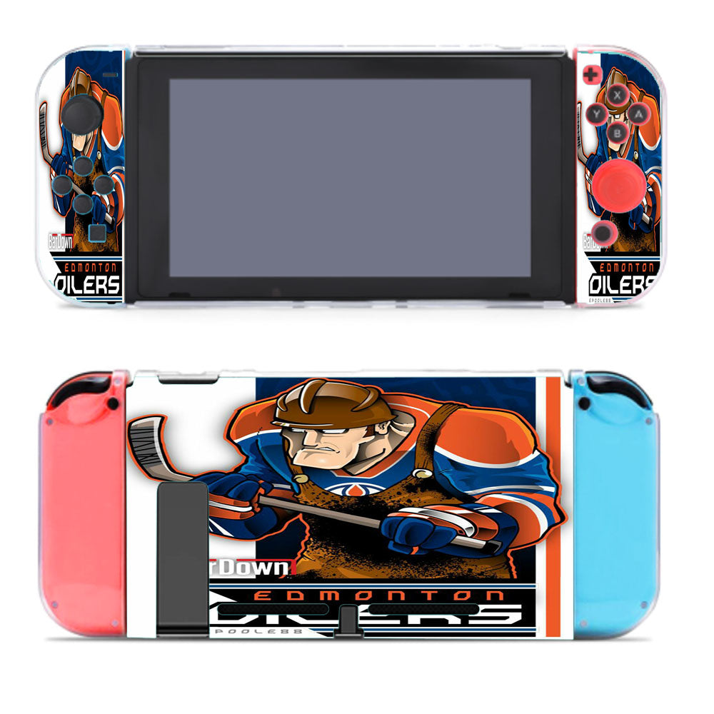 Edmonton Dilers Nhl Hockey Nintendo Switch Cover Case