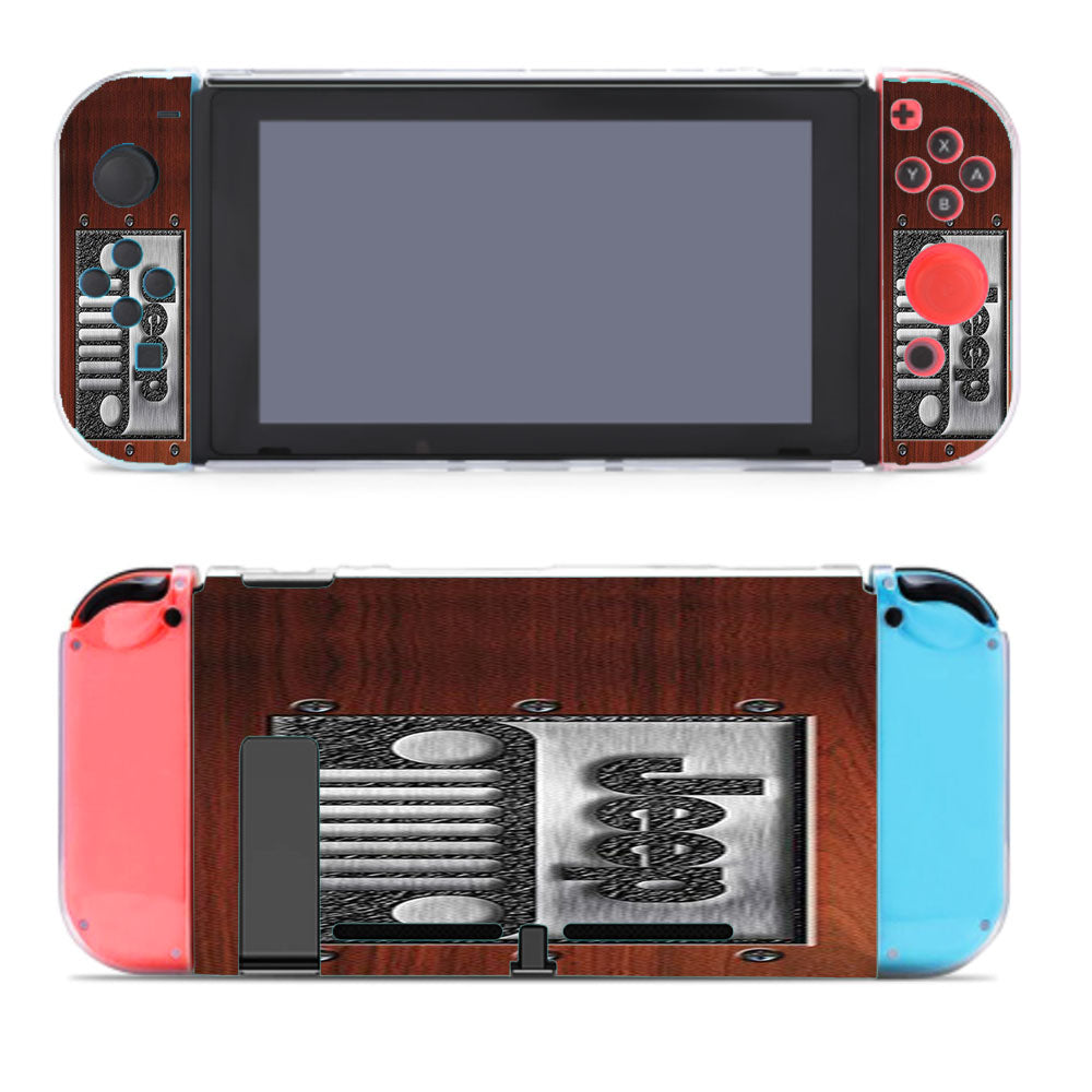 Embossed Steel Jeep Nintendo Switch Cover Case