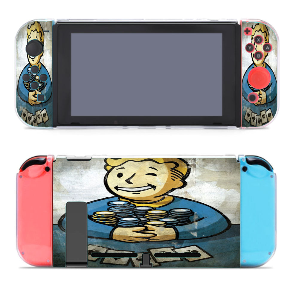 Fallout New Vegas Vault Boy Wallpapers Nintendo Switch Cover Case