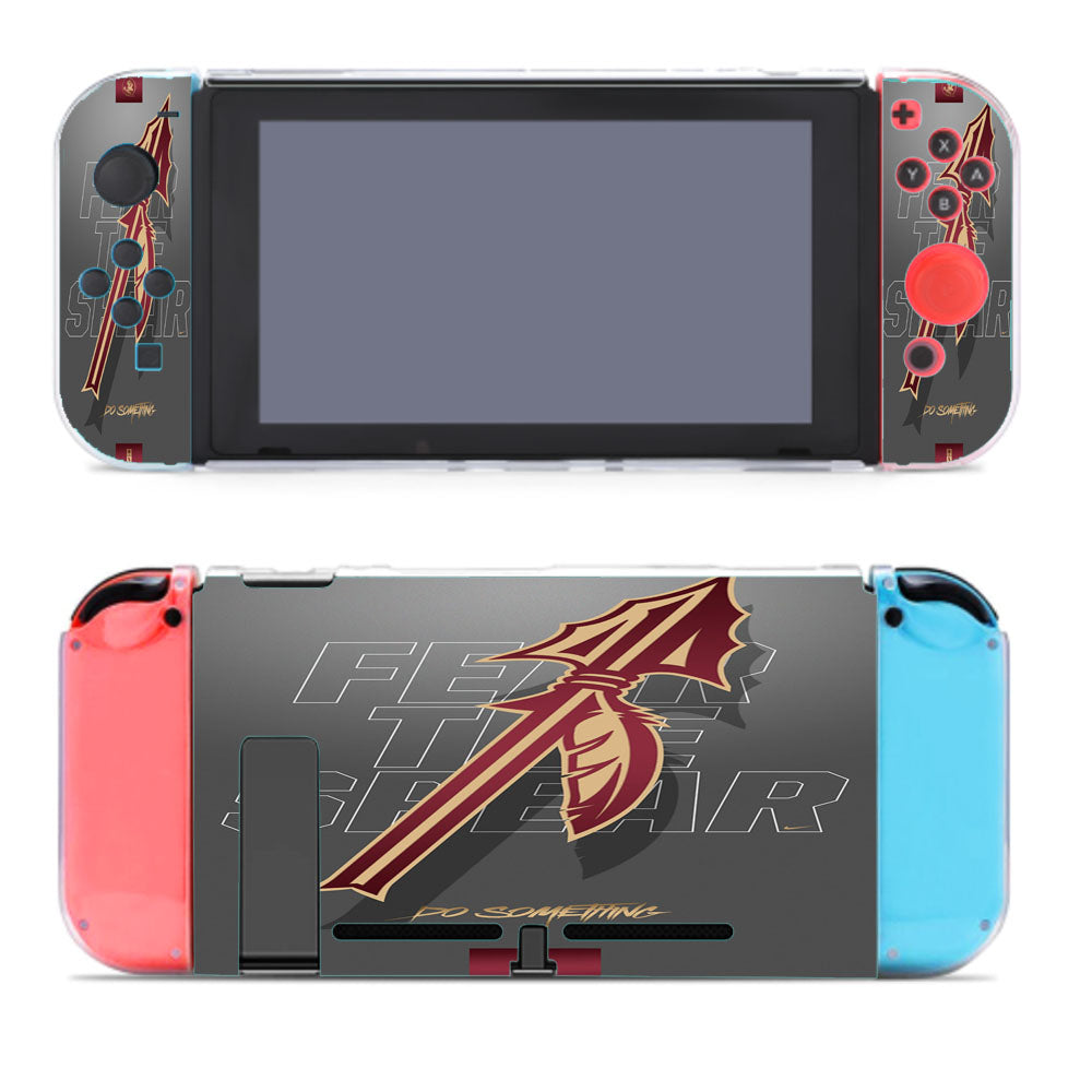Fear The Spear Do Something Grey Fsu Wallpaper Nintendo Switch Cover Case
