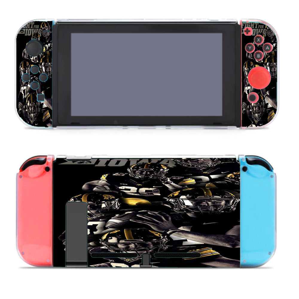 Fight For Iowa Hawkeyes Art Nintendo Switch Cover Case