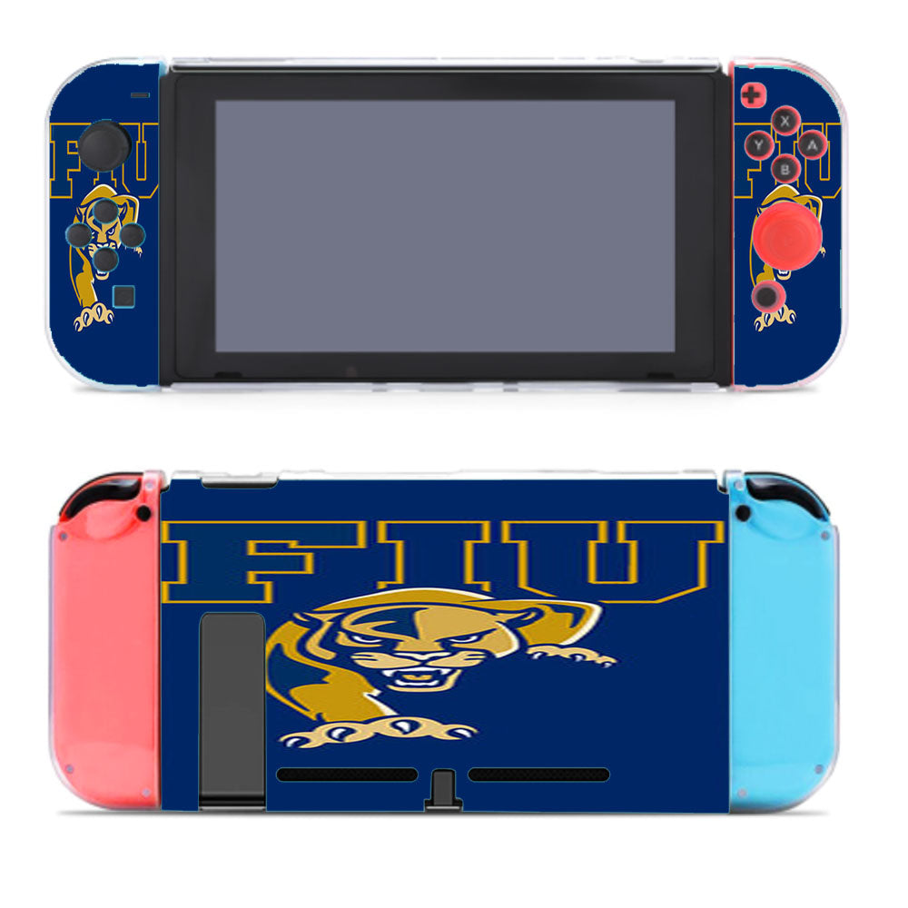Fiu Baseball Logo Blue Nintendo Switch Cover Case