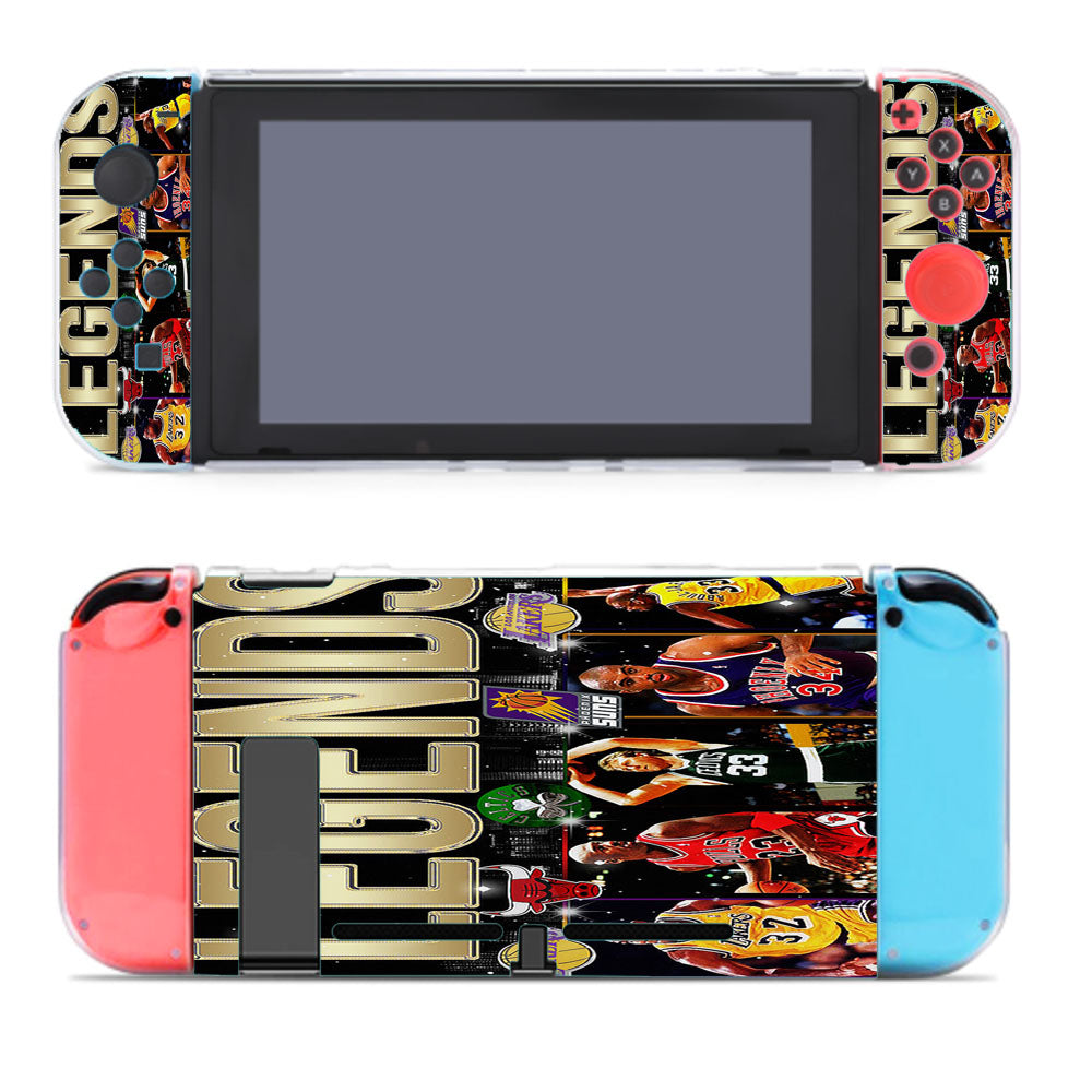 Five Nba Legends Basketball Wallpaper Nintendo Switch Cover Case