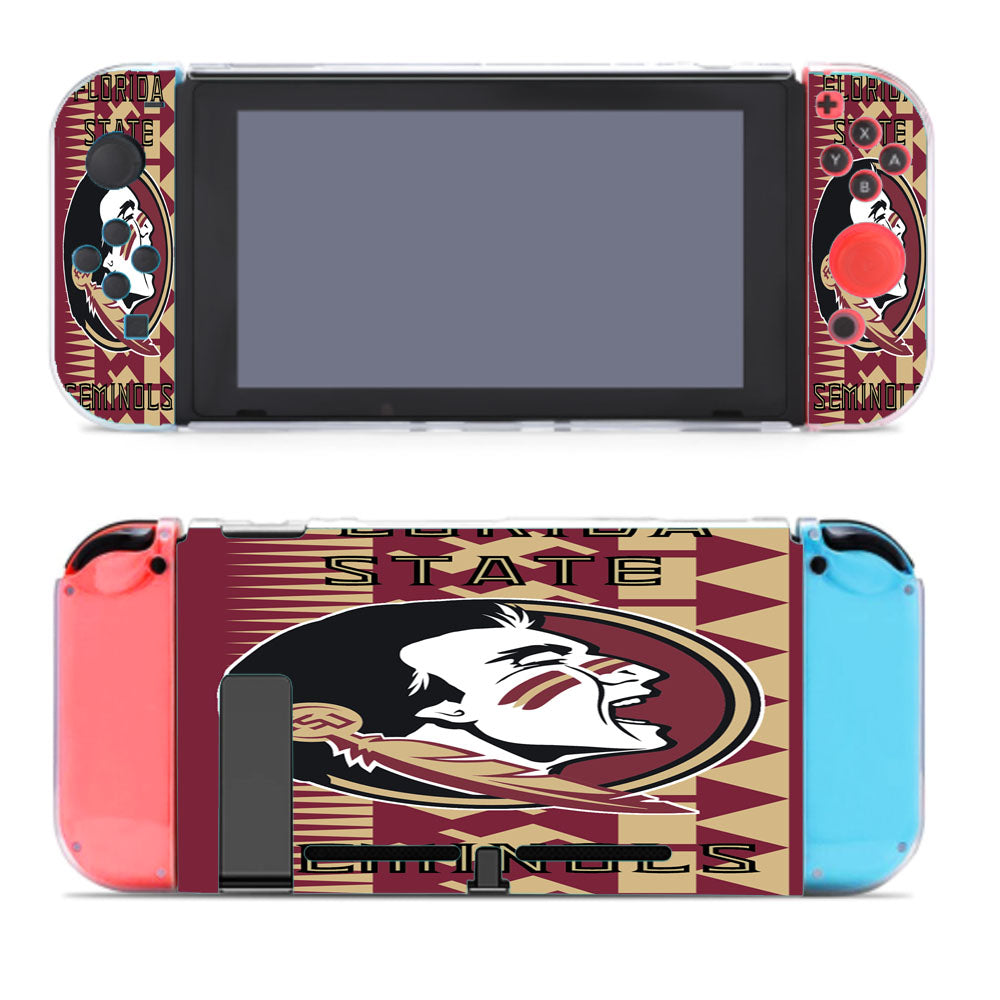 Florida States Seminols Aztec Wallpaper Nintendo Switch Cover Case