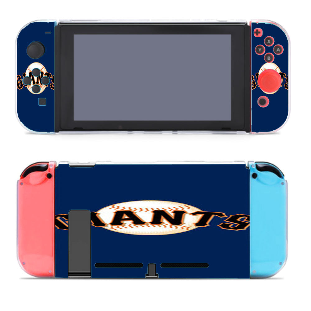 Giants Basebal Logo Blue Nintendo Switch Cover Case