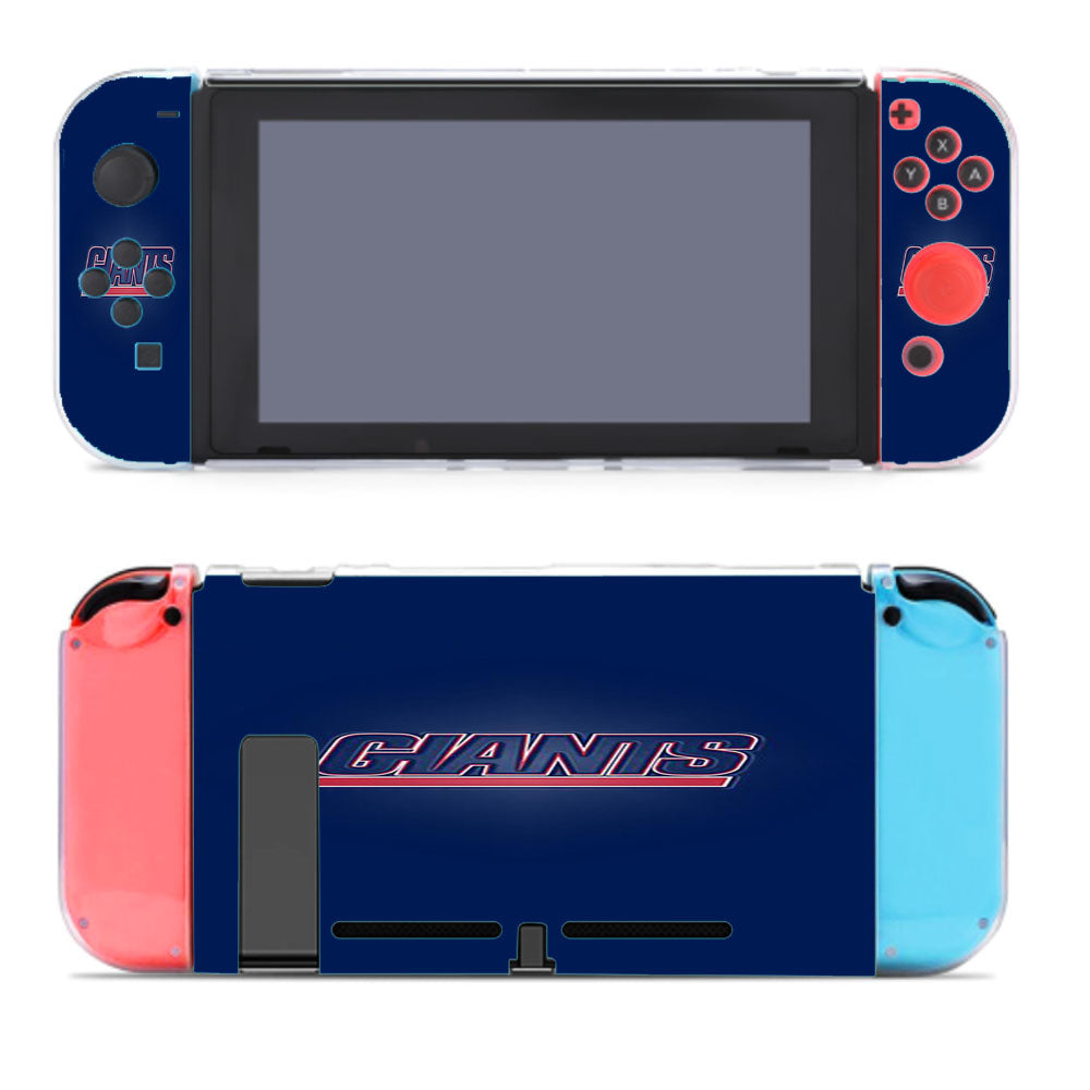 Giants New York Logo Blue Nintendo Switch Cover Case