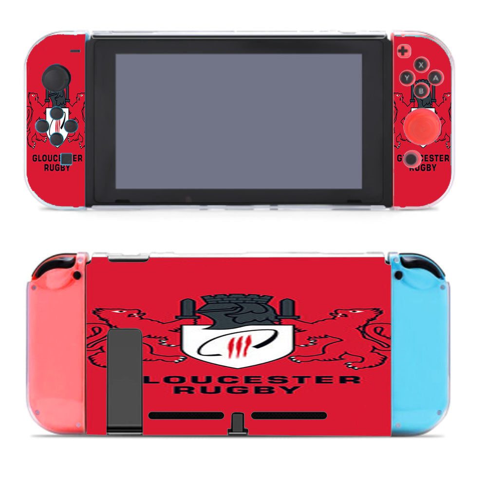 Gloucester Rugby Logo Red Nintendo Switch Cover Case
