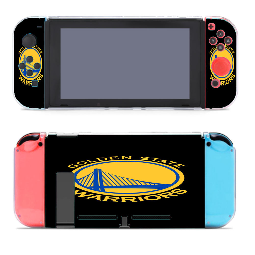 Golden State Warriors Blue Yellow Logo Nintendo Switch Cover Case