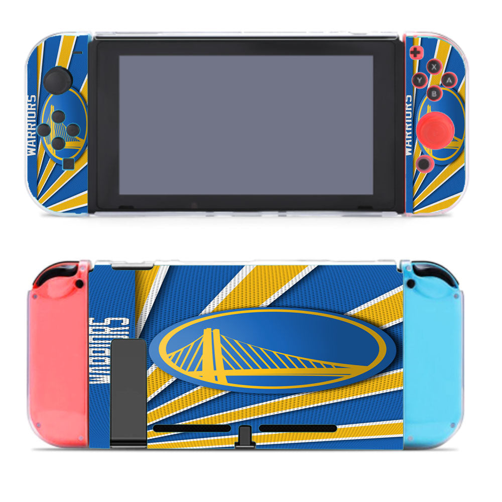 Golden State Warriors Stripe Wallpaper Nintendo Switch Cover Case