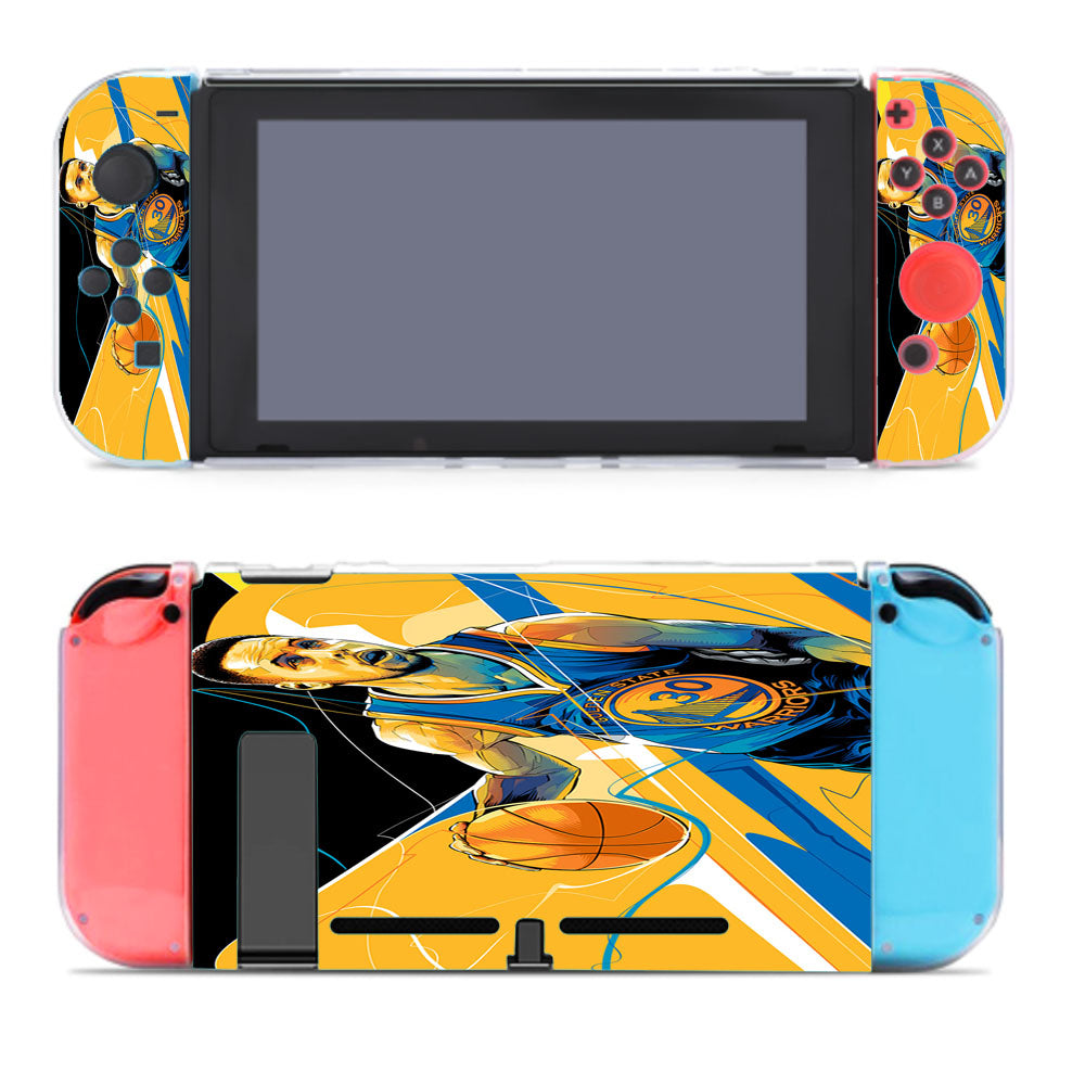 Golden States Warrior Art Stephen Curry 30 Nintendo Switch Cover Case