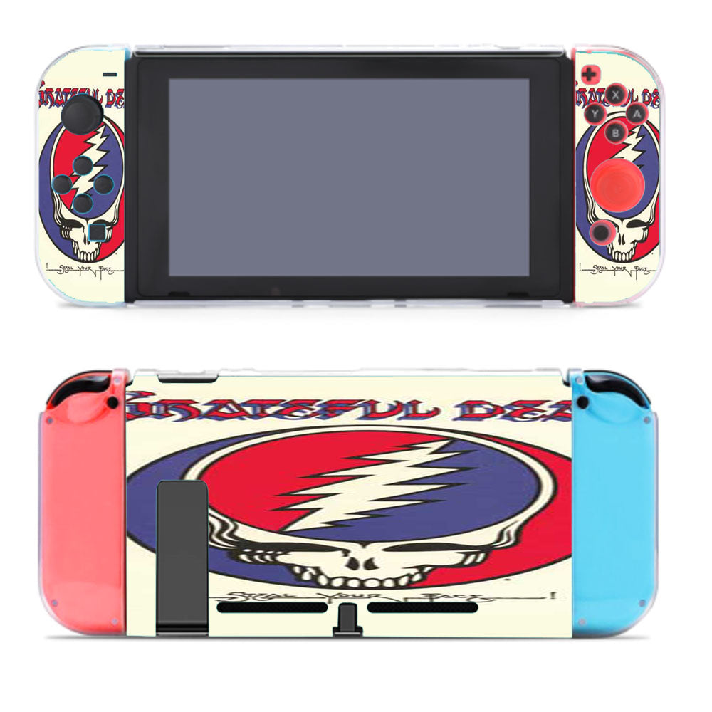 Grateful Dead I Steal Your Face Nintendo Switch Cover Case