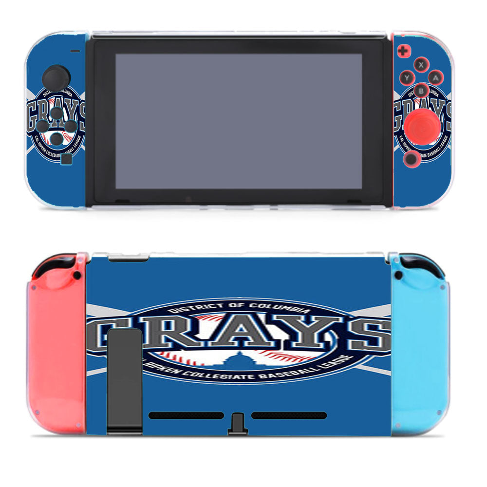 Grays Baseball Logo Blue Nintendo Switch Cover Case
