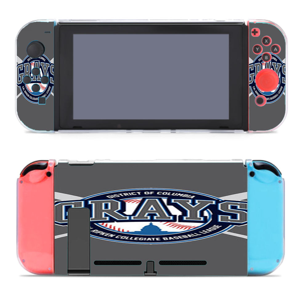 Grays Baseball Logo Gray Nintendo Switch Cover Case