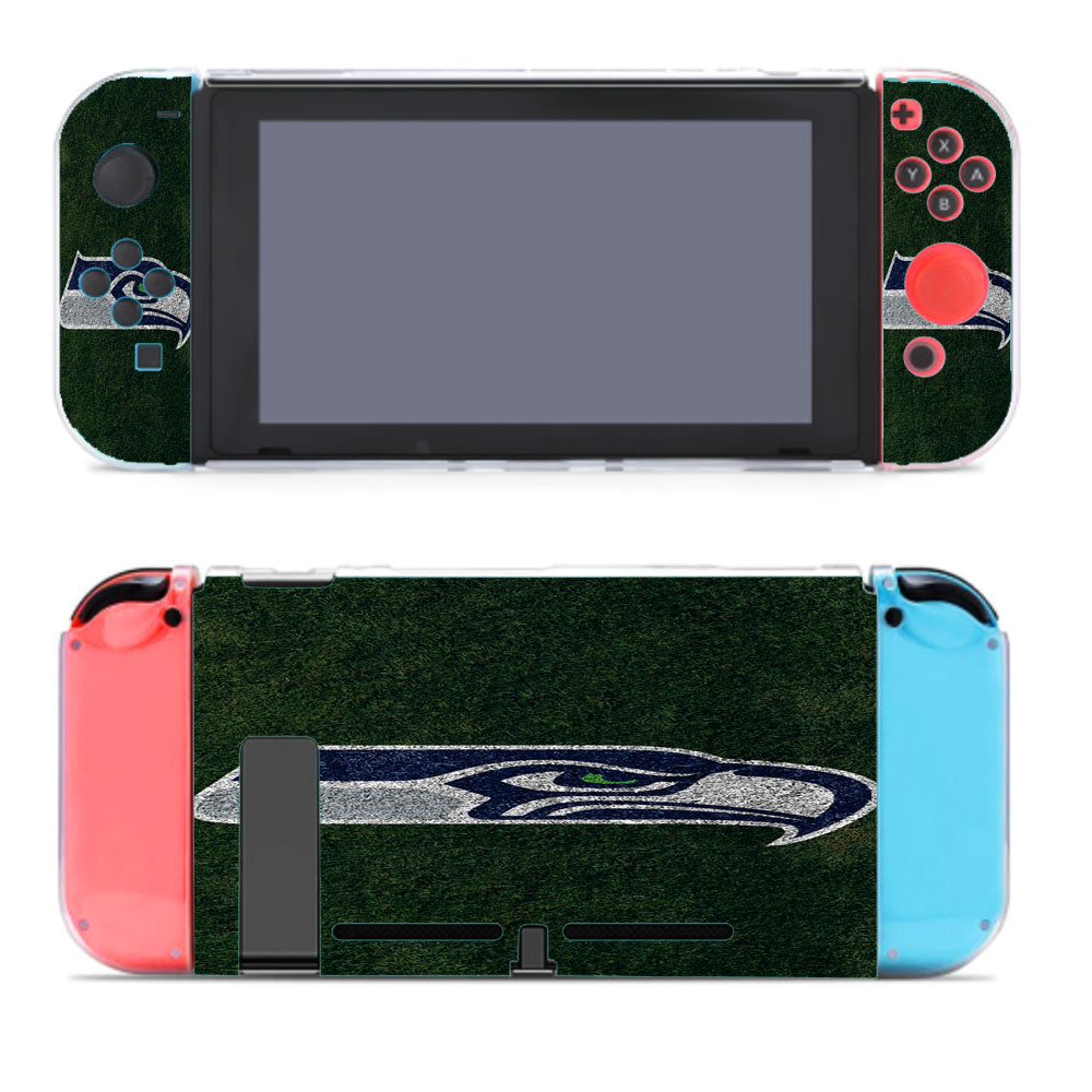 Green Seattle Seahawks Logo Nintendo Switch Cover Case